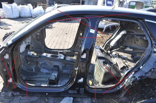 OEM 422705 Linker Türpfosten für Jaguar F-PACE 2017 image 2