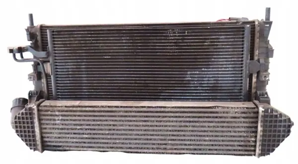 CHŁODNICE WODY KLIMY INTERCOOLER WENTYLATOR VOLVO C30 1.6D 3M5H8005TL image 2