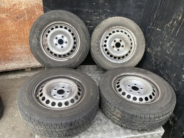 4× Teräsvanne Volkswagen 6.5" x 16" 5x120 image 2