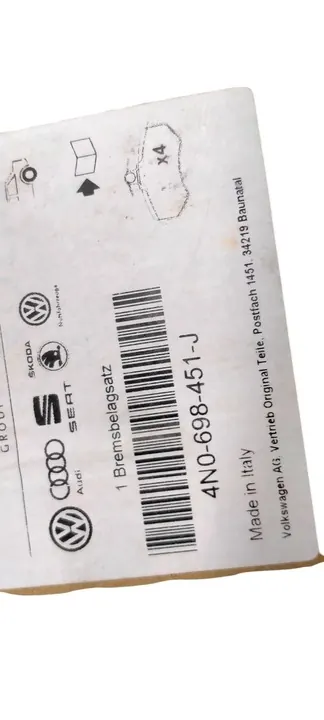 AUDI OE Remblokset 4N0698451J image 6
