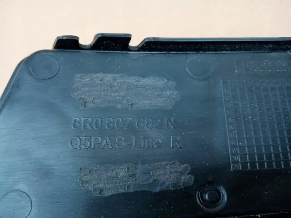 Rejilla de parachoques delantero derecha AUDI Q5 LIFT S-LINE image 6