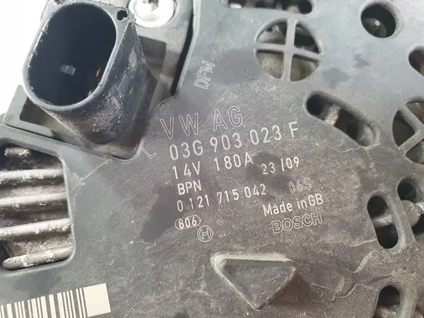 Volkswagen Passat CC 3.6 V6 BWS Alternaattori image 2