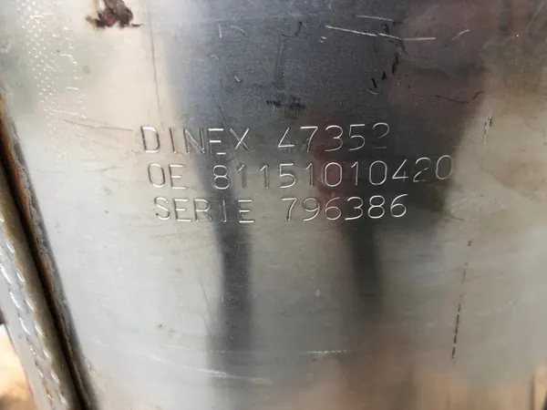 MAN TGL Euro 4 Katalysaattori OEM 81151010420 image 8