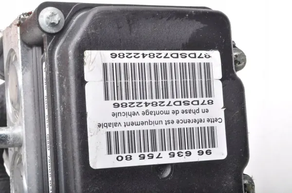 Pompe ABS Peugeot OEM 9663575580 - Occasion image 3