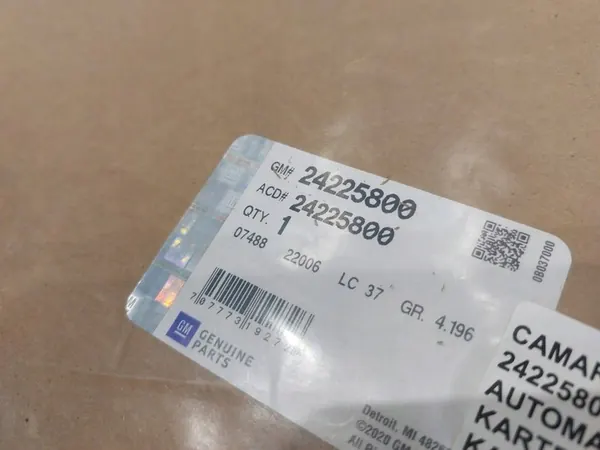 Joint de transmission Chevrolet Camaro image 4