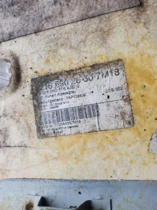 Mercedes-Benz CL C216 Katto OEM A2166900550 image 6