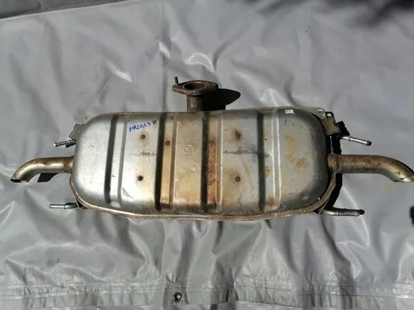 Endschalldämpfer Mazda 3 III OEM bbtt - Gebraucht image 2