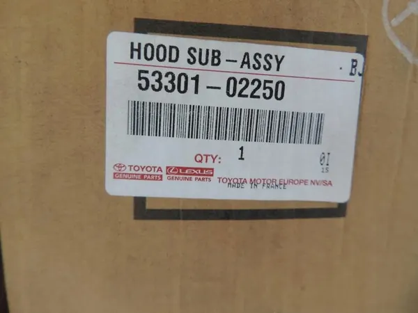 MOTORLOCK TOYOTA AURIS E15 2005-2012 OEM 53301-02250 image 5