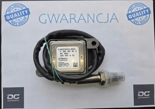 Mercedes NOx-sensor OEM A0009058611 - Begagnad image 2