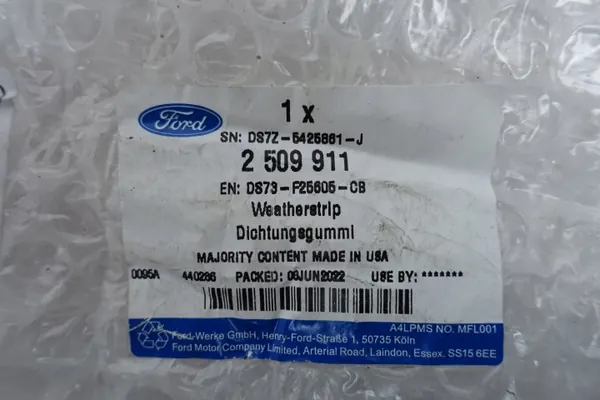 OEM DS73-F25605-CB Vänster Bakdörrsskrapa Mondeo V image 7