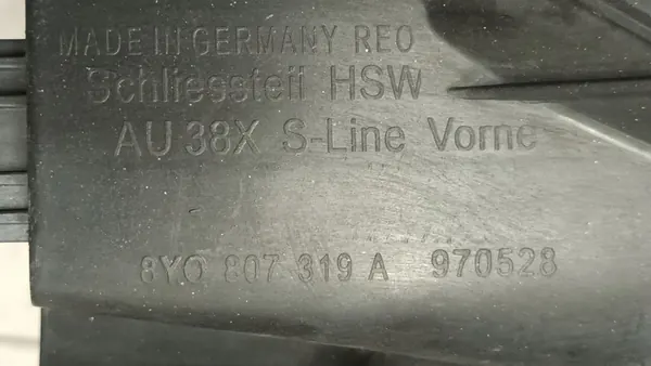 Suporte de para-choque dianteiro esquerdo Audi A3 8Y S-Line 2020-> image 3