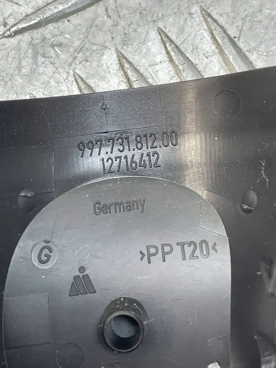 Porsche 911 997 Sisäinen Taustapeili Kotelo OEM image 7