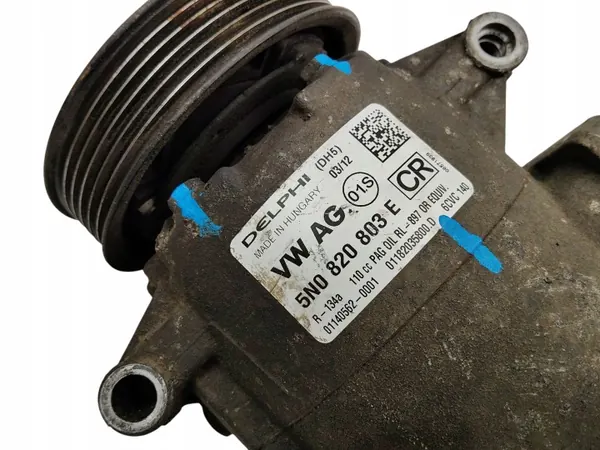 Begagnad AC-kompressor OEM 5N0820803E för VW image 4