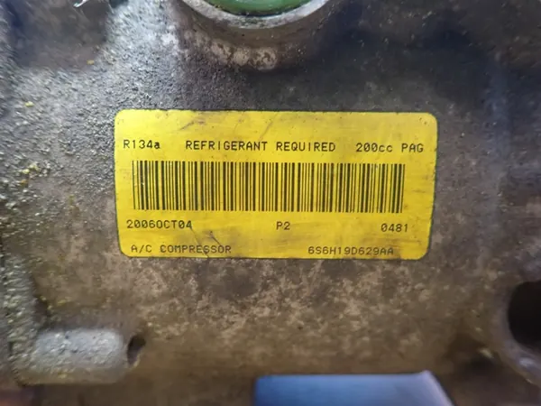 Compressore aria condizionata Ford 6S6H19D629AA image 5