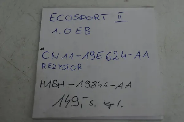 Värmefläkt EcoSport II MK2 ST-Line Lift image 9