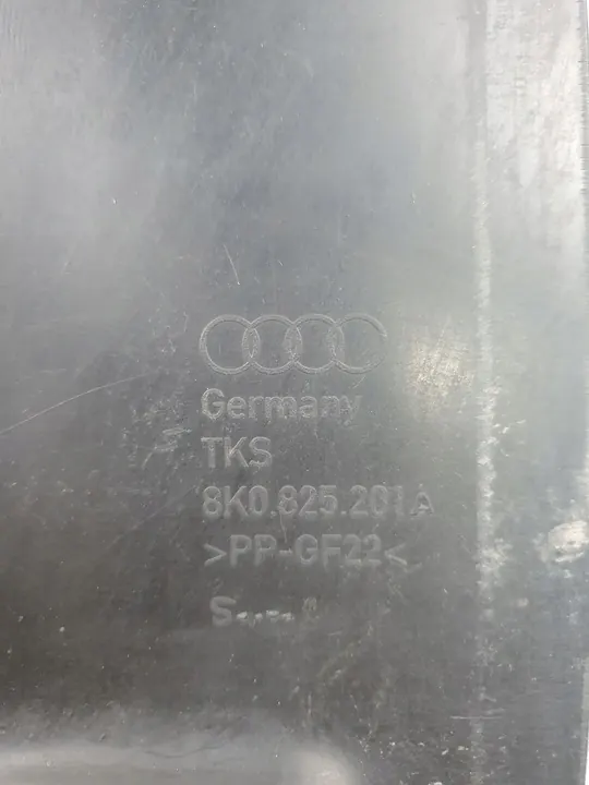 AUDI A4 B8 Underkörningsskydd Framsidan Vänster 8K0825201A image 7
