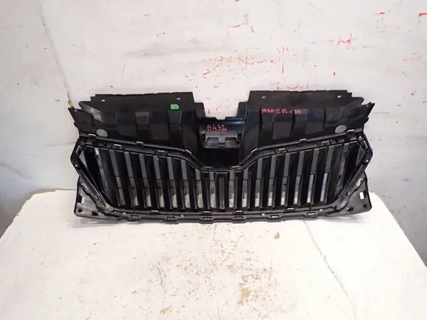 SKODA FABIA III LIFT Front Grille 2018- 6V0853653C image 4