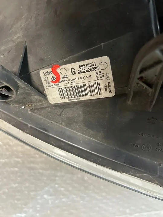 Faros izquierdo Citroen Berlingo II 15-21 OEM 9682828280 image 5