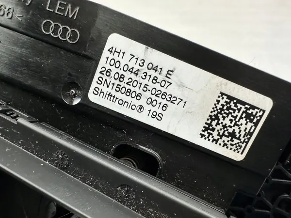 Levier de vitesses Audi A8 S8 D4 OEM 4H1927731A - Occasion image 4