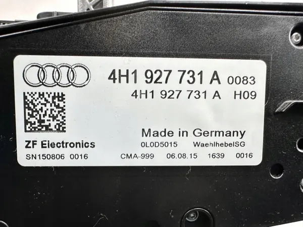 Levier de vitesses Audi A8 S8 D4 OEM 4H1927731A - Occasion image 5