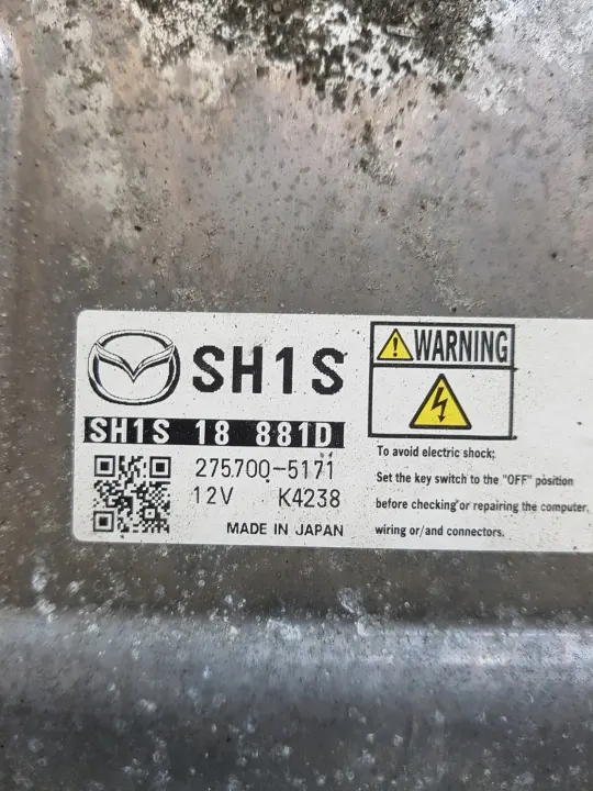 Motorstyrenhet Mazda OEM SH1S18881D 2012-2023 image 3