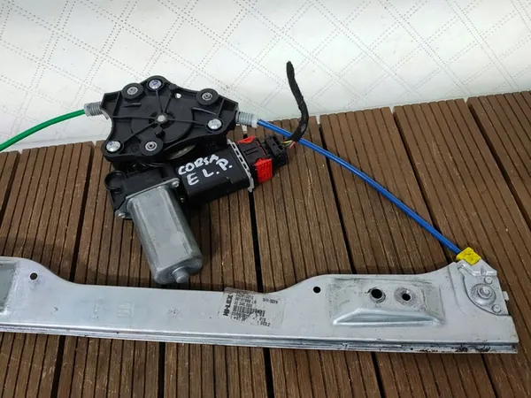 Elevador de vidro dianteiro esquerdo Opel Corsa E 39161986 image 4