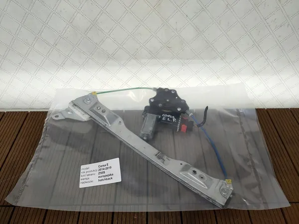 Elevador de vidro dianteiro esquerdo Opel Corsa E 39161986 image 7