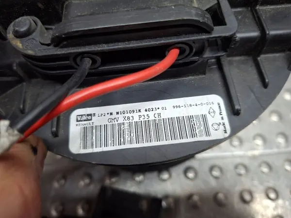 Résistance de chauffage OEM S26301760 Renault Trafic II image 3