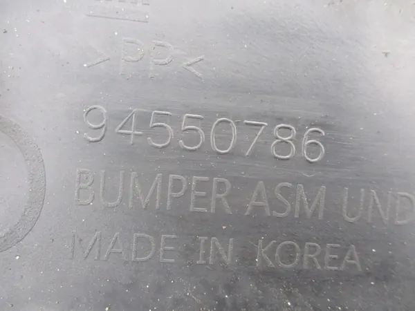 Opel Mokka motorlocksplatta OEM 94550786 Fram image 9