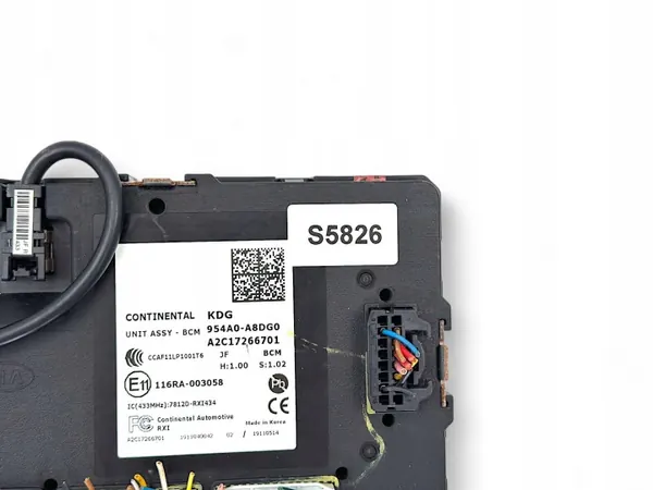 KIA OE Styrenhet OEM 954A0A8DG0 - Begagnad image 3