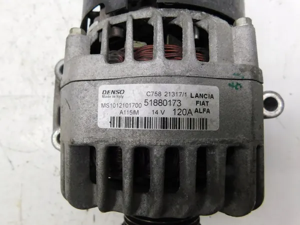 Vaihtovirtageneraattori 120A - Fiat 500 Panda Punto Doblo II Qubo image 6