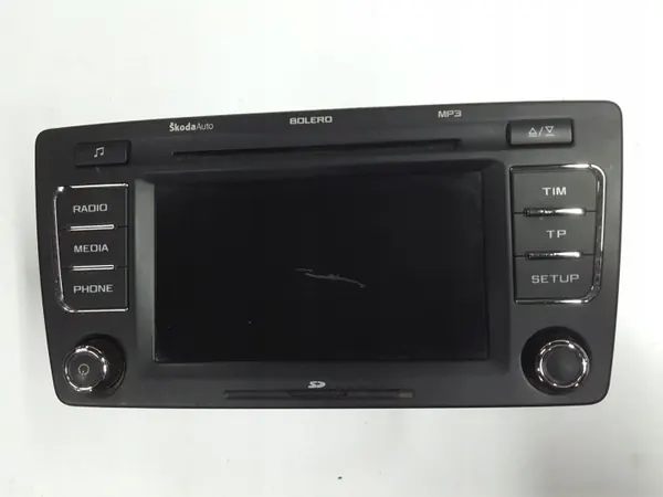 Radio CD Skoda OEM 1Z0035156M para Octavia II 08-12 image 2