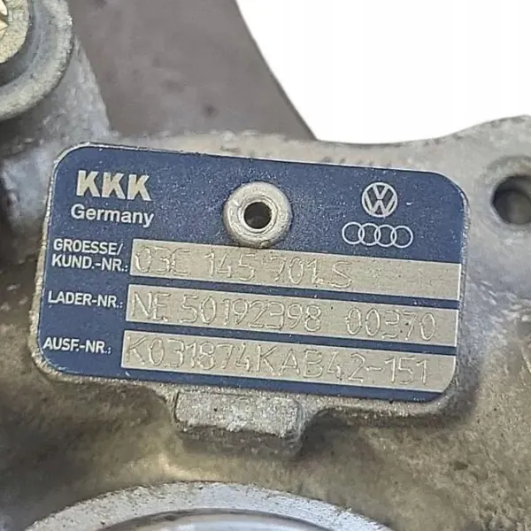 Turbolader OEM 03C145701S voor VW Passat B6 1.6L Diesel image 9