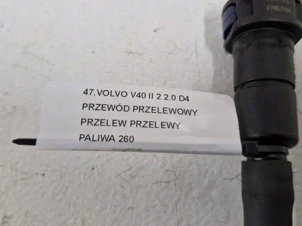 Bränsleöverloppsrör OEM HGF5DF6GUH Volvo V40 II image 5