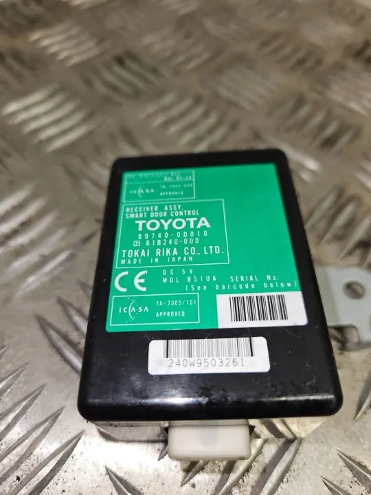 Módulo de porta Toyota Yaris 2007 OEM 897400D010 image 5