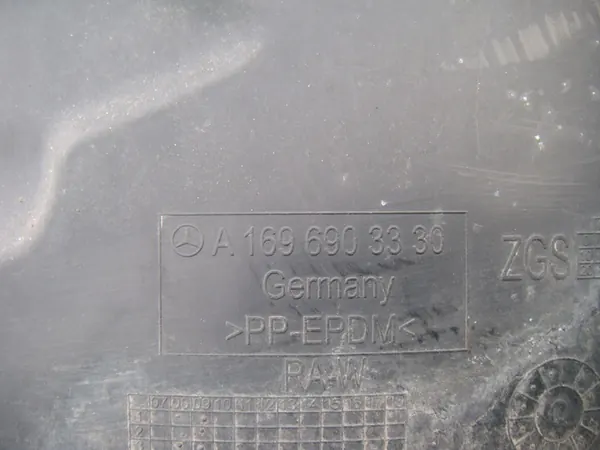 MERCEDES A W169 LIFT 08- Passaruota anteriore sinistro A1696903330 image 3