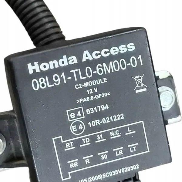 Kit d'attelage remorque Honda Accord OEM 08L91TL06M0001 image 10