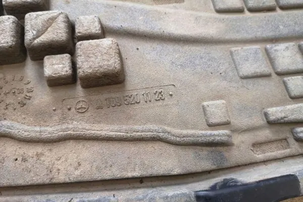 Bakre centralskydd MERCEDES-BENZ A (W169) image 6