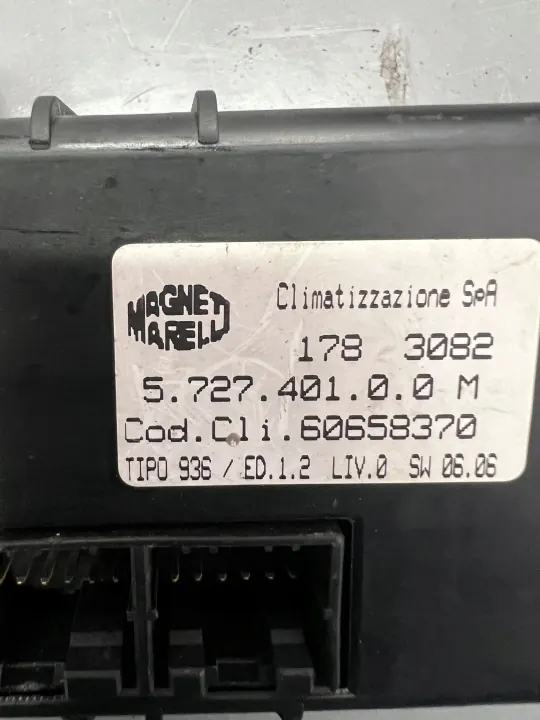 Module climatisation Alfa Romeo 166 2.4 JTD OEM 60658370 image 3