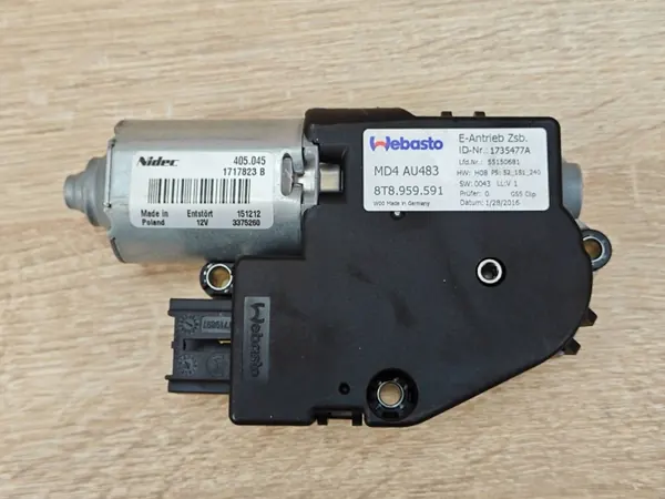 Motor de techo solar OEM 8T8959591 para Audi A5 8T Sportback image 2