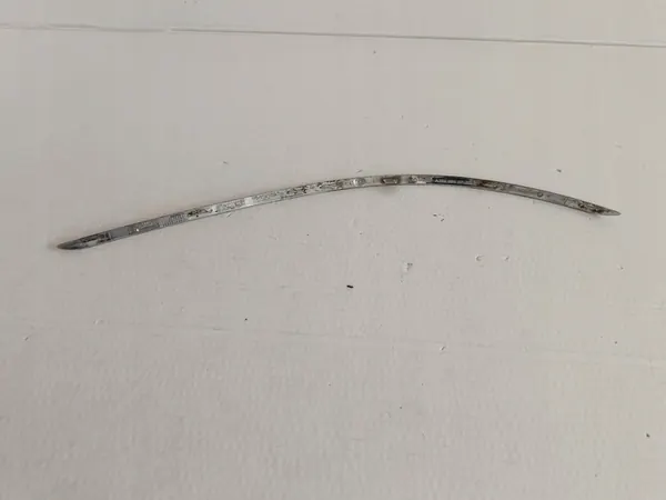 Framstötfångare kromlist vänster Mercedes W204 A2048850721 image 4