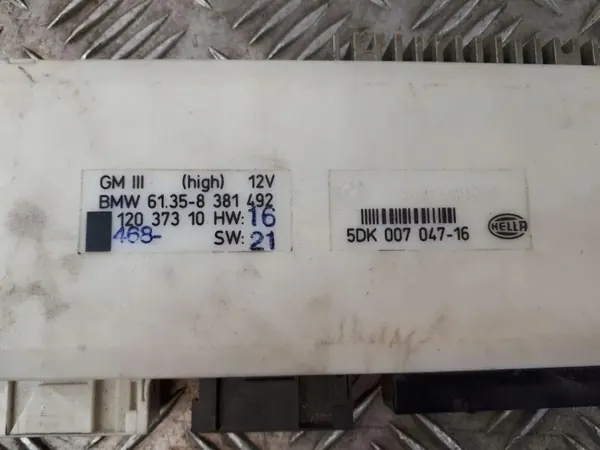 Module Confort BMW OEM 12037310 pour Série 5 E39 image 3