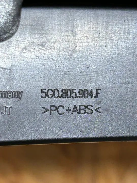 VW GOLF 7 FRAMFÖRANDE STÖTFANGARE VÄNSTER SPOILER 5G0805904F image 3