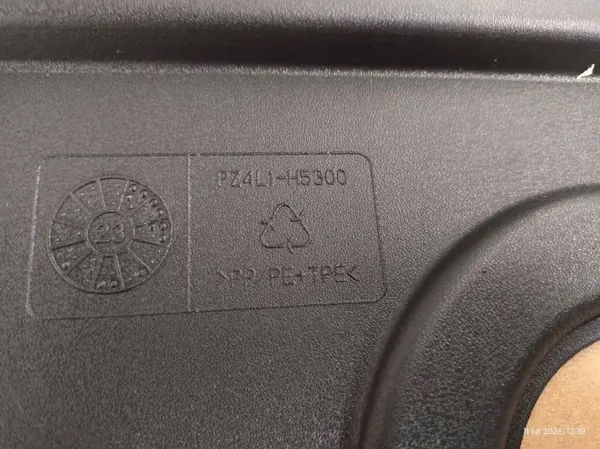 Toyota Proace City Verso 2019-2026 kofferbakmat OEM PZ4L1-H5300 image 5