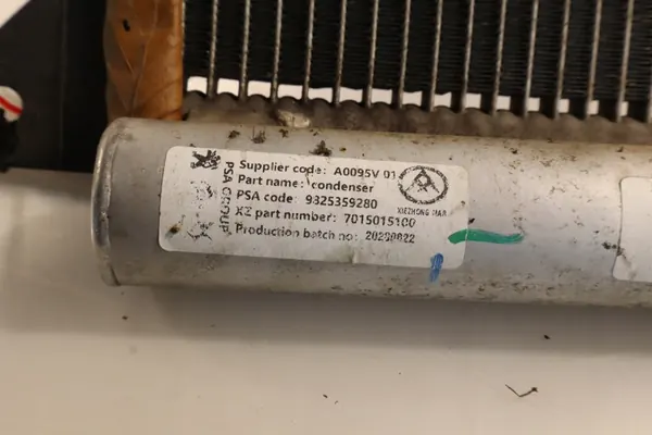 Air Conditioning Radiator Opel Corsa F 1.2 9825359280 image 8