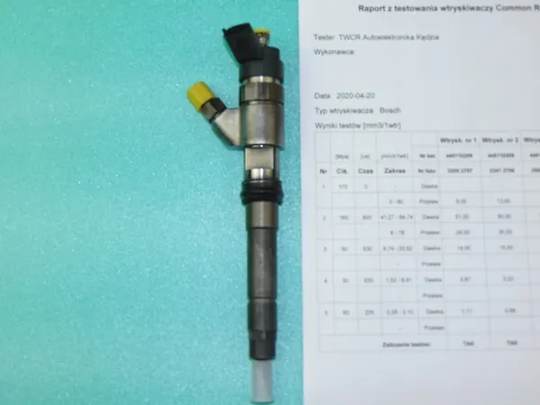 FIAT DUCATO II 2.3 JTD Injector 0445120011 image 2