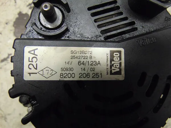 Vaihtovirtageneraattori Renault Megane II 1.9DCI image 9