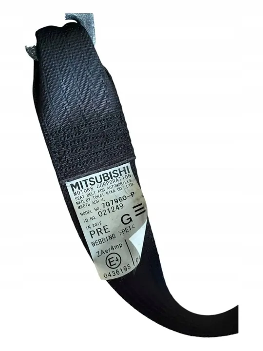 Front Seat Belt Mitsubishi Lancer Evolution 7Q7960P image 7