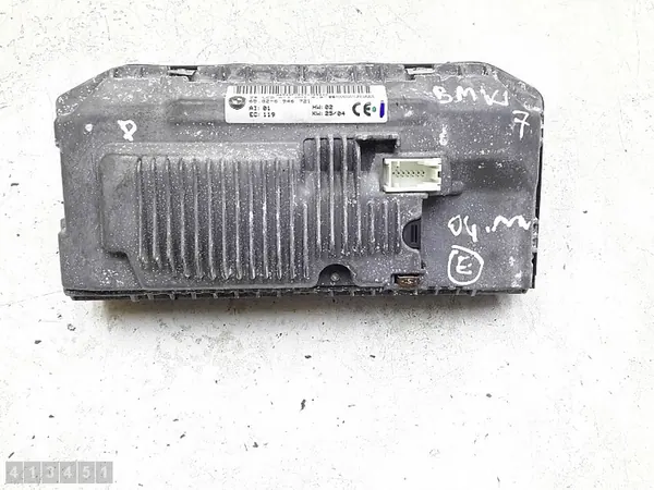 Écran d'affichage BMW 7 Series 2004 65826946721 image 5