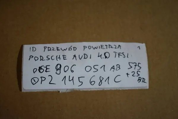 Luftschlauch Audi Porsche 4.0 TFSI image 5